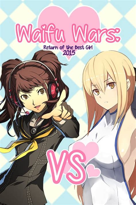 Waifu wars - Aug 7, 2022 · Nominate your Waifu (and yours alone) during the nomination period. Previous winners are ineligible. Check them out here. Battle Phase - General Rules. The Waifus will get paired into 1vs1 battle threads. Each battle will have its own poll; You are allowed to vote for one Waifu; After 5 days, the Waifu with the most votes will proceed into the ... 